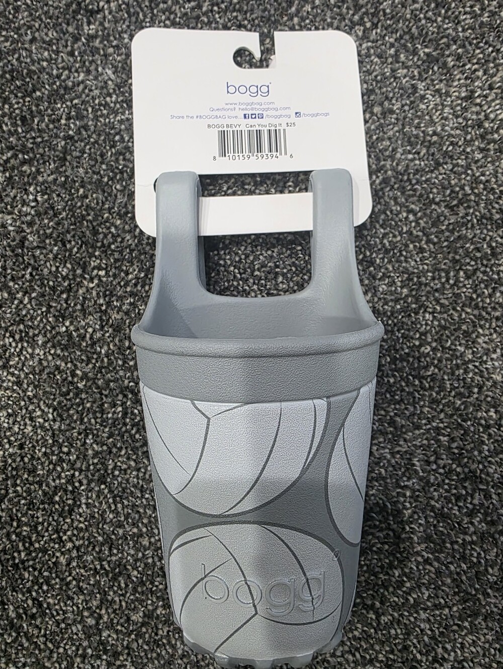 NWT! Bogg Bevy Volleyball Print Cupholder for Bogg bag